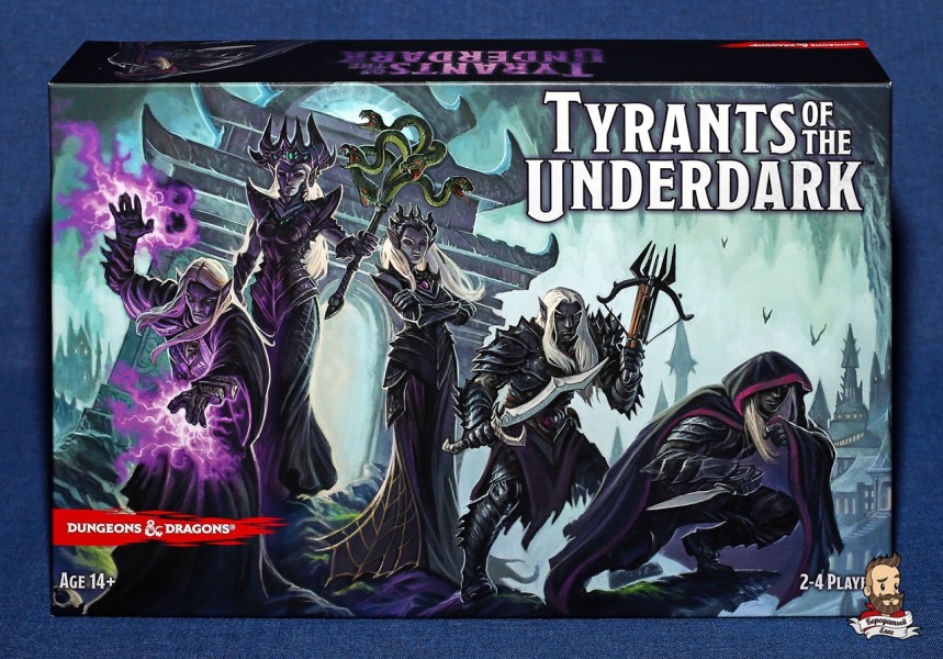 Обзор настольной игры tyrants of the underdark - 1001 настольная новость