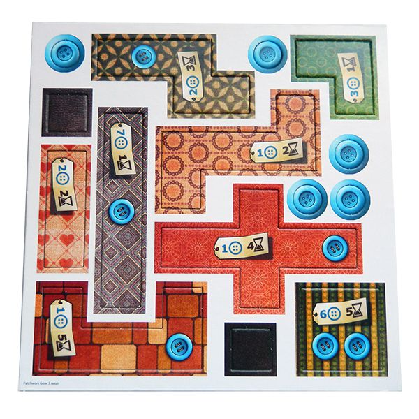 Настольная игра пэчворк /patchwork, 2014: самая теплая из всех домашних игр