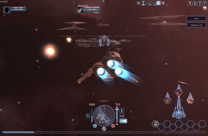 Обзор игры battlestar galactica online
