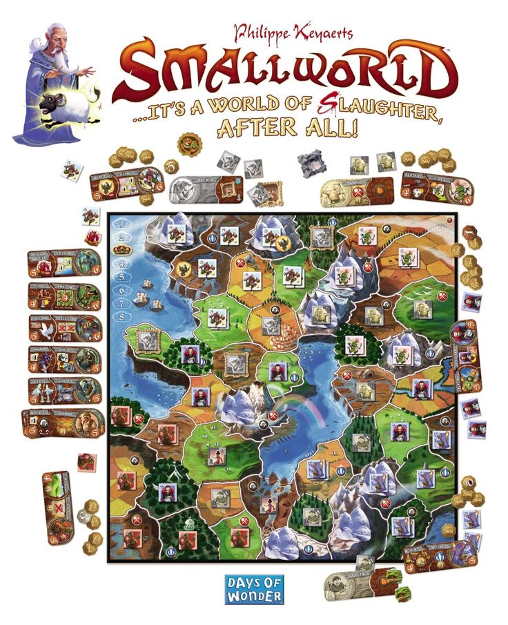 Маленький мир (small world) | настольные игры