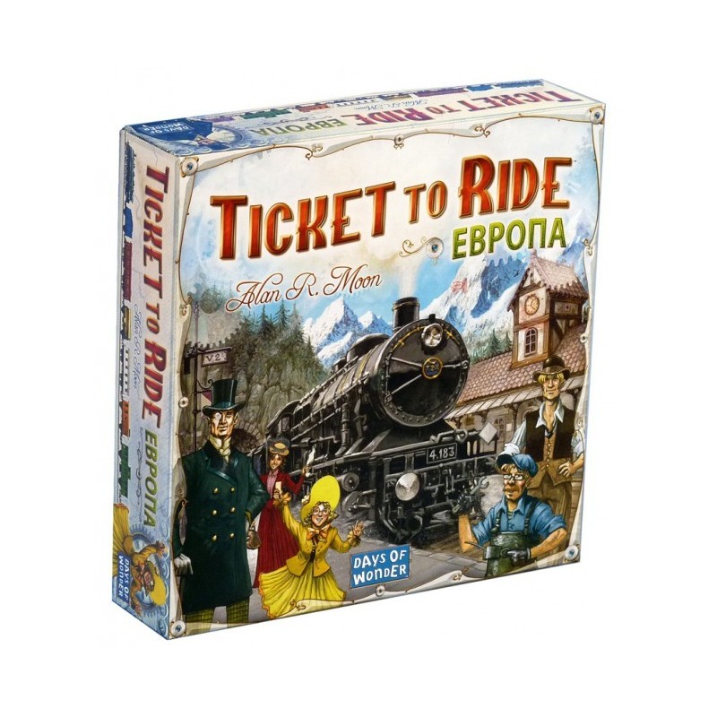 Обзор настольной игры "билет на поезд. европа" (ticket to ride: europe)