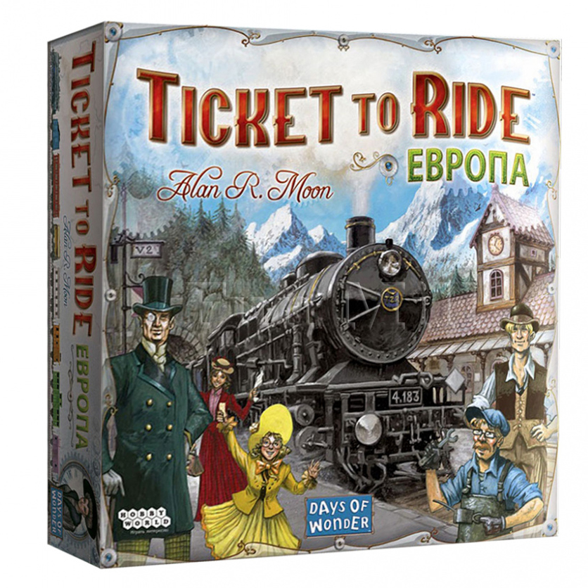 Обзор настольной игры "билет на поезд. европа" (ticket to ride: europe)