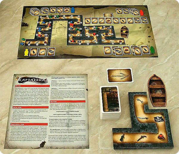 Cartagena (masa oyunu) -  cartagena (board game)