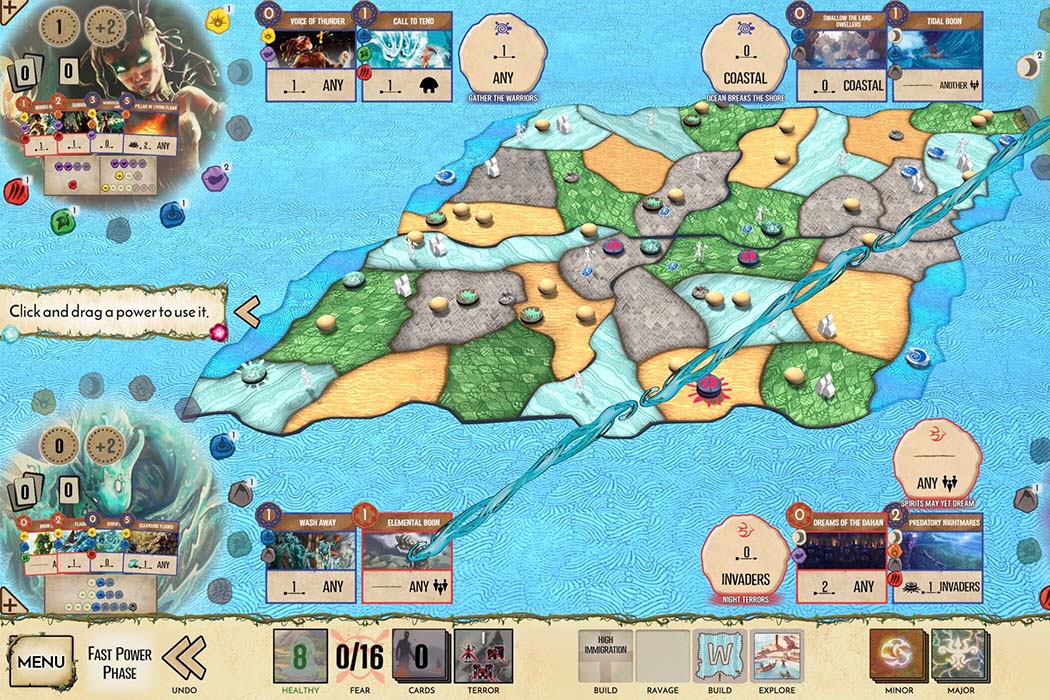 Остров духов (spirit island) локализация настольной игры от hobbygames; обзор, правила. видео