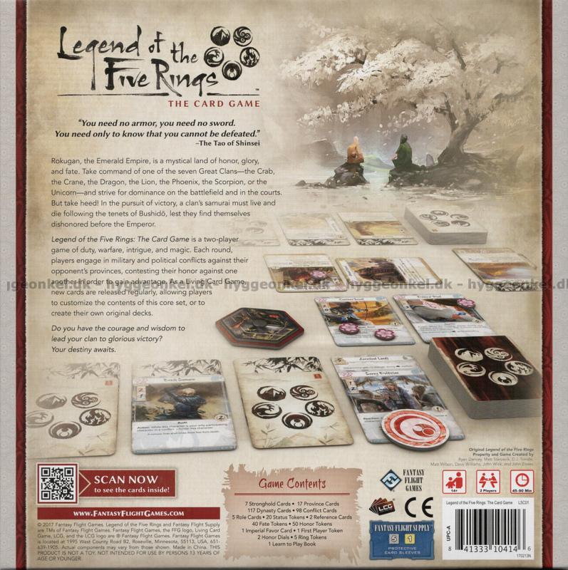 Legend of the five rings roleplaying game