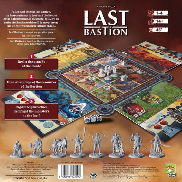Обзор настольной игры бастион (bastion)