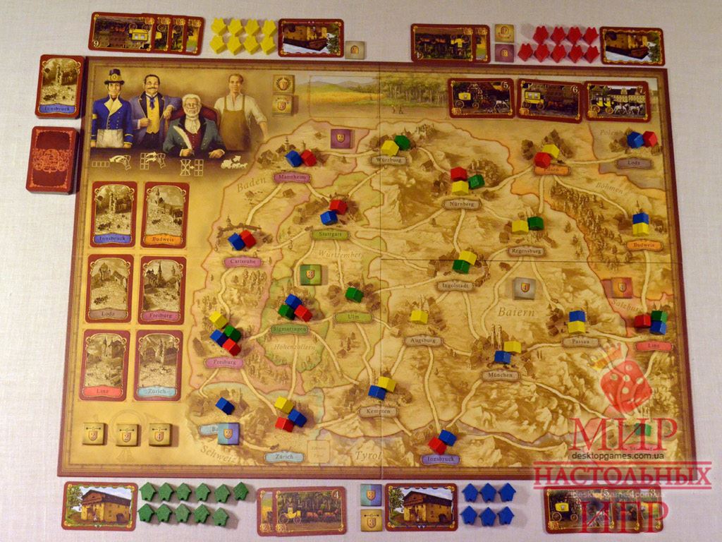 Thurn and taxis   (настольная игра) - thurn and taxis (board game) - abcdef.wiki