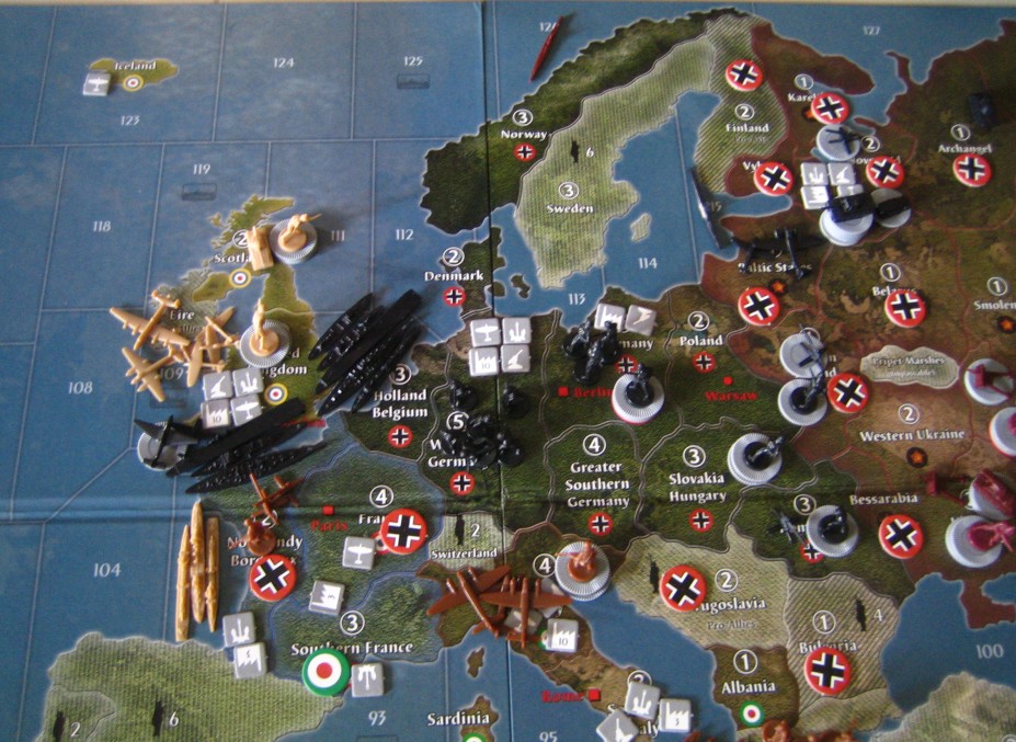 Оси и союзники: европа 1940   - axis & allies: europe 1940