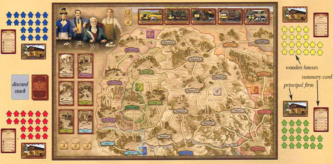 Thurn and taxis (настольная игра) - thurn and taxis (board game)