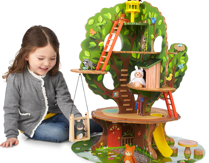 Домик на дереве для детских игр: идеи и их реализация