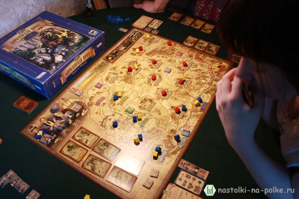 Thurn and taxis   (настольная игра) - 
thurn and taxis (board game)