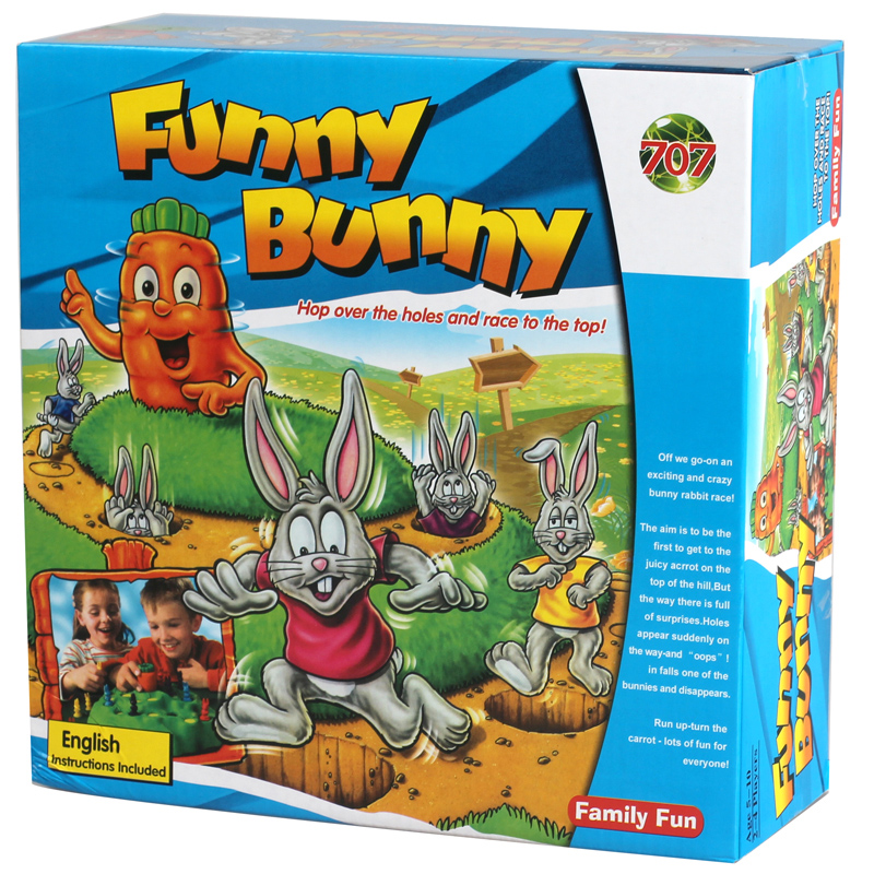 Настольная игра выдерни морковку	(funny bunny)