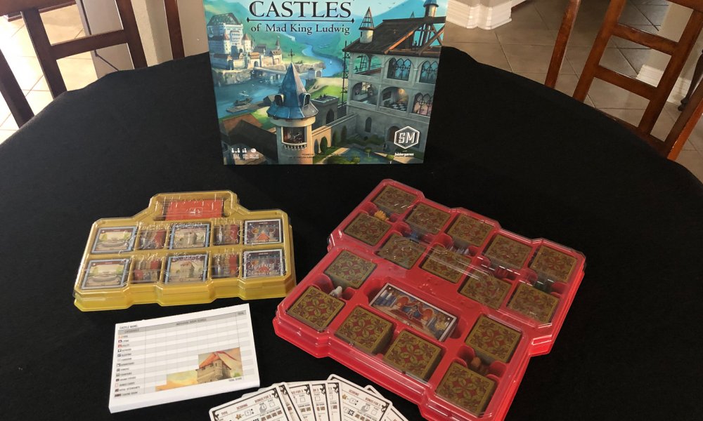 Gaming diary: 26.01 – 1.02 (castles of mad king ludwig, jaipur) | пронастолки