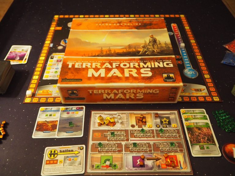 Диагноз по коробке: terraforming mars (покорение марса) | пронастолки