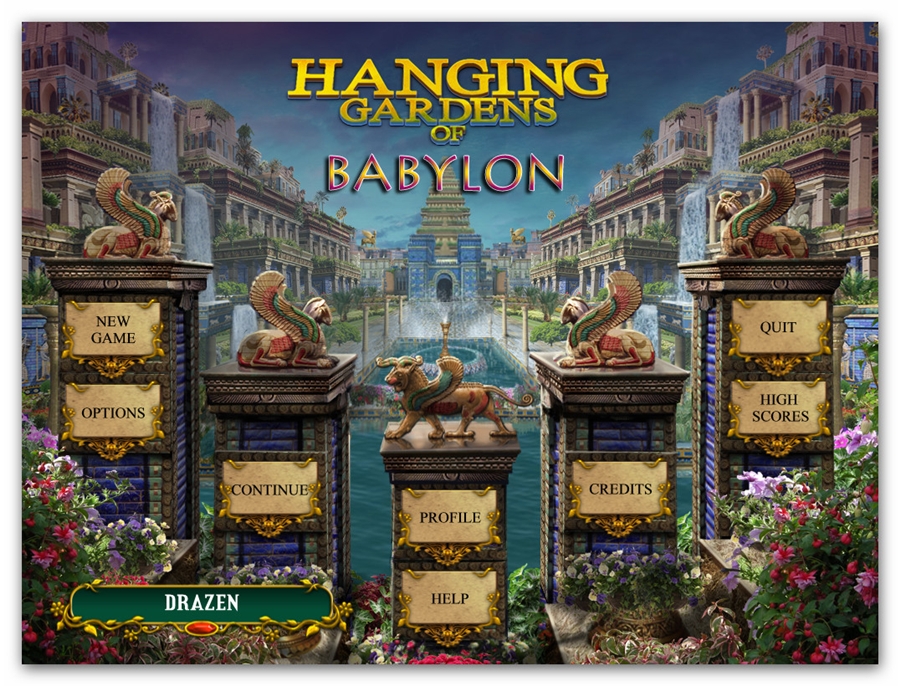 The hanging gardens of babylon