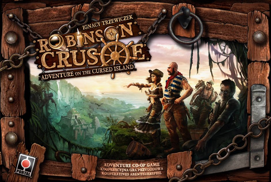 Настольная игра робинзон крузо. приключения на таинственном острове.	(robinson crusoe: adventure on the cursed island)