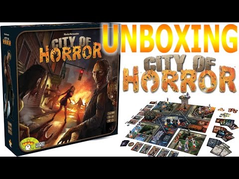 Настольная игра city of horror